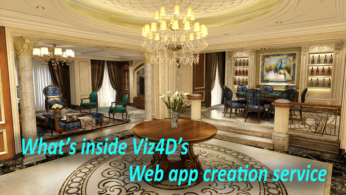 What's inside Viz4D's web-app creation service?